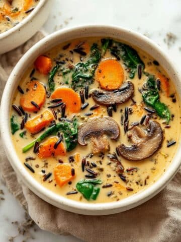 Cozy Autumn Wild Rice Soup Recipe