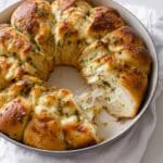 Cheesy Garlic Herb Pull Apart Bread Recipe
