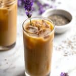 Iced Honey Lavender Latte with Oat Milk Recipe