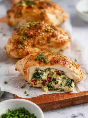 Air Fryer Stuffed Chicken Breasts Recipe