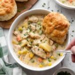 Slow Cooker Chicken Pot Pie Soup Recipe