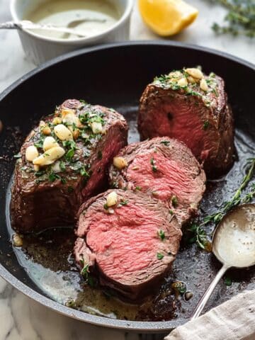 Buttery Herb-Crusted Beef Tenderloin with Lemon Garlic Aioli Recipe