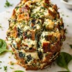 Spinach Artichoke Pull-Apart Bread Recipe