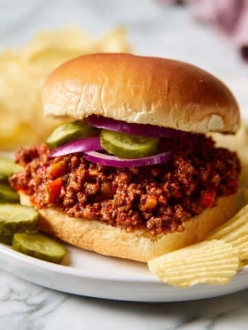 Turkey Sloppy Joes with Homemade Coleslaw Recipe