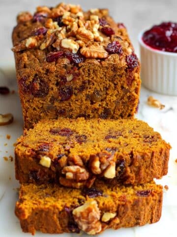 Cranberry Pecan Pumpkin Bread Recipe