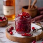 Honey Bourbon Cranberry Sauce Recipe