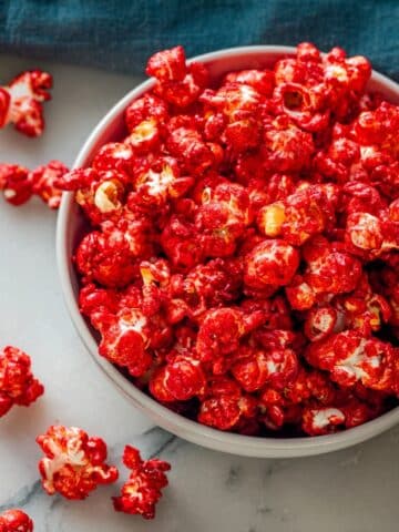 Red Hot Cinnamon Popcorn Recipe