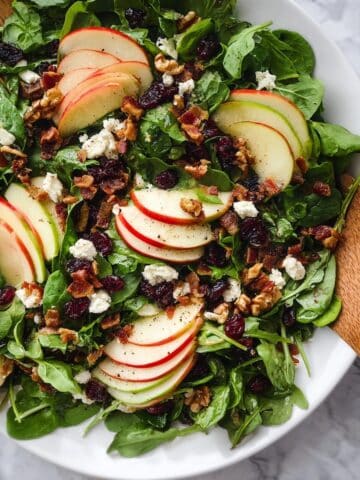 Apple Cranberry Walnut Salad with Candied Walnuts Recipe