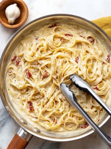 One Pot Creamy Sun Dried Tomato Pasta Recipe
