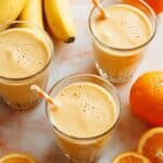 4-Ingredient Orange Creamsicle Smoothie (With Banana) Recipe