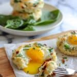 Eggs in Clouds with Parmesan, Chives, and Bacon Recipe