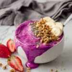 Pitaya Bowl with Fresh Fruit and Toppings Recipe
