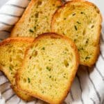 Air Fryer Garlic Bread Recipe