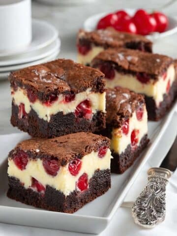 Cherry Cheesecake Brownies Recipe