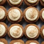 Eggnog Snickerdoodle Thumbprint Cookies Recipe