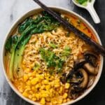 Easy One-Pot Spicy Miso Ramen (Vegan) Recipe