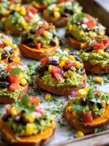 Sweet Potato Bites with Guacamole Recipe