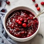 Maple Orange Cranberry Sauce Recipe