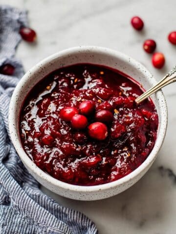 Maple Orange Cranberry Sauce Recipe