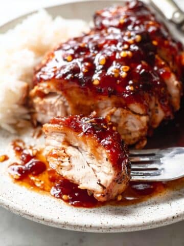 Honey Garlic Chicken Thighs Recipe