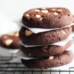 Chocolate Walnut Shortbread Cookies Recipe