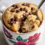 Chocolate Chip Mug Cake Recipe