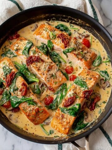 Creamy Tuscan Salmon Recipe