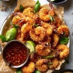 Oven Fried Coconut Shrimp with Thai Pineapple Chili Sauce Recipe
