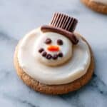 Melted Snowman Cookies Recipe