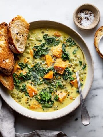 Coconut Curry Lentil Soup Recipe