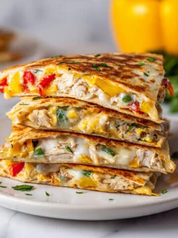 Chicken Fajita Quesadillas Recipe