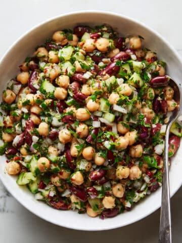 Ridiculously Easy Bean Salad Recipe