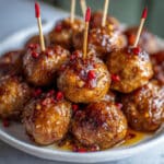 Slow Cooker Brown Sugar Glazed Meatballs Recipe