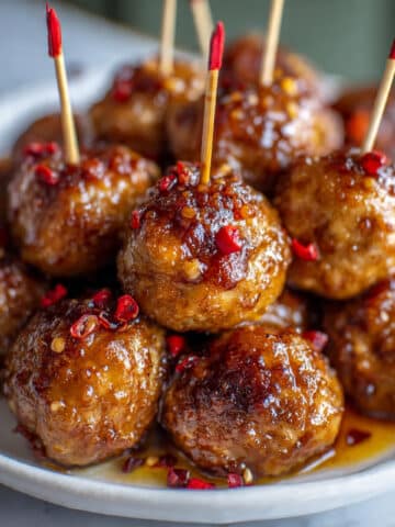 Slow Cooker Brown Sugar Glazed Meatballs Recipe