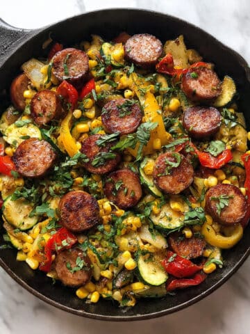 Sausage and Veggies Skillet – 30-Minute One-Pan Meal Recipe