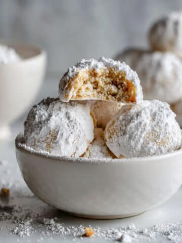 Almond Flour Pistachio Snowball Cookies Recipe