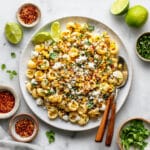 Mexican Street Corn Pasta Salad with Grilled Corn Recipe
