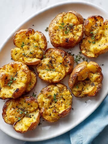 Crispy Smashed Potatoes Recipe