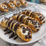Ricotta Cannoli with Chocolate Chips and Pistachios Recipe