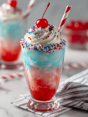 4th of July Layered Drink Recipe