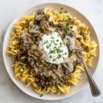 Ground Beef Stroganoff Recipe