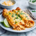 High Protein Chicken Enchiladas (30-minute) Recipe
