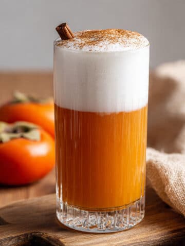 Persimmon Latte (Hongshi Latte) - Paleo, Vegan, AIP Recipe