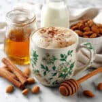 Warm Almond Milk and Honey Drink Recipe