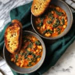 Tomato Basil Butter Beans Recipe