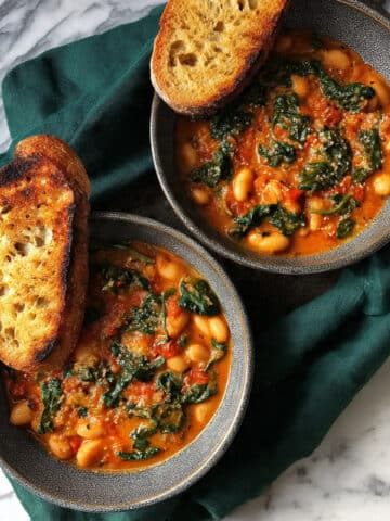 Tomato Basil Butter Beans Recipe
