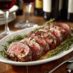 Beef Tenderloin with Red Wine Sauce Recipe