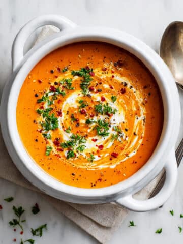 Roasted Red Pepper Gouda Soup Recipe