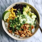 Slow Cooker Chicken Burrito Bowl Recipe