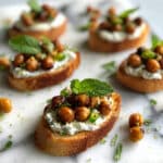Tandoori Chickpeas Crostini Recipe